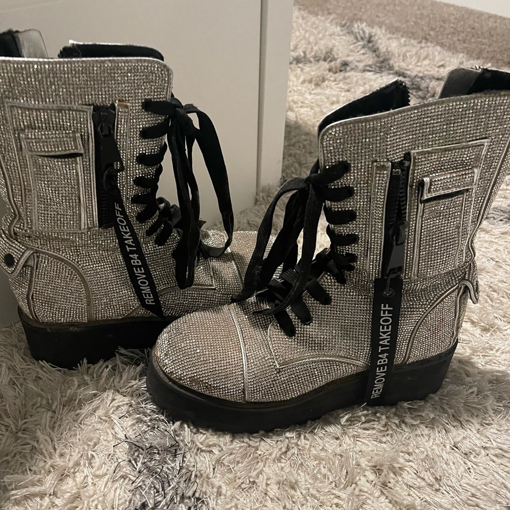 Dolls kill billionaire bling boot